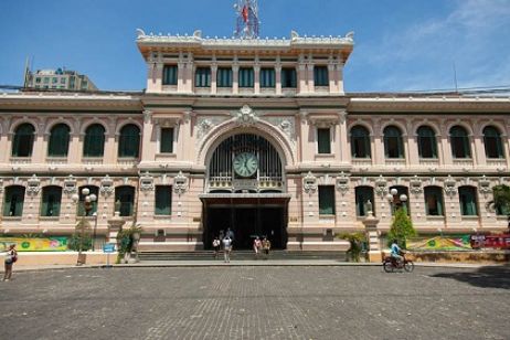 Central Post Office in Ho Chi Minh City
